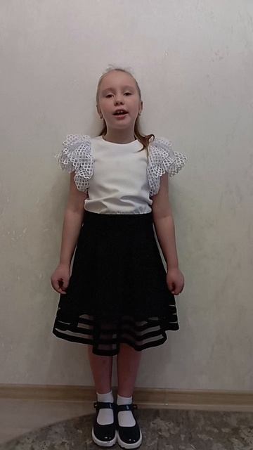 Коледова Виктория Александровна_7 лет_Школа 2010_А.Барто Девочка чумазая