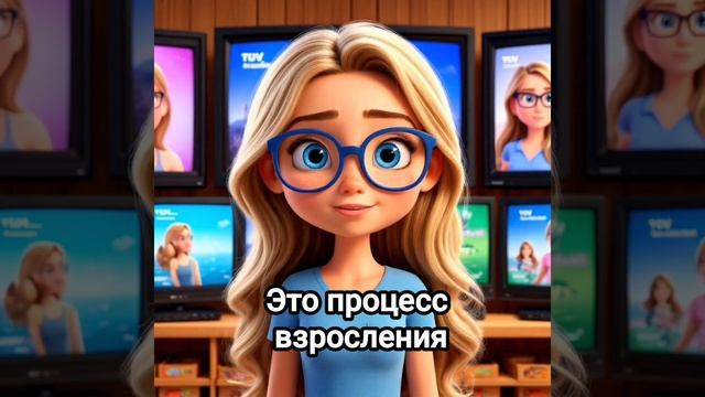 Это процесс взросления