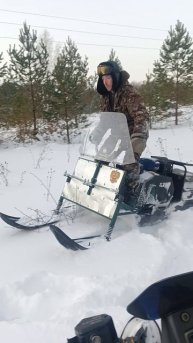 Буксировщик с лыжным модулем