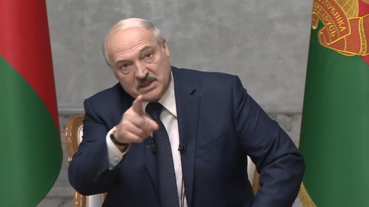 Лукашенко дал интервью жене спецпосланника США Коула