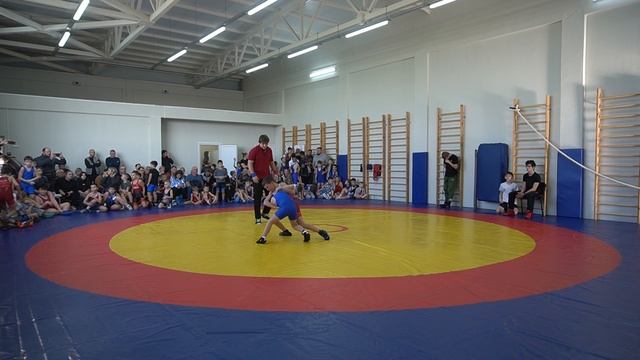 ГРБ. 2016-2018 г.р. Вес 32 кг. 1/4 финала Цеменко Дамир (Новокубанск)-Геворгян Алекс (Армавир)