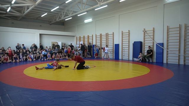 ГРБ. 2016-2018 г.р. Вес 32 кг. 1/4 финала Ховяков Лев (Новопокровская)-Кирсанов Валерий (Армавир)