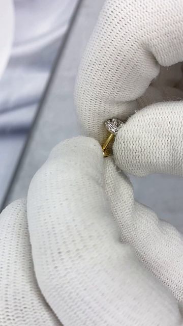 Серьги-пусеты  с бриллиантами арт: К10392