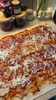 пицца пепперони по-армянски🍕