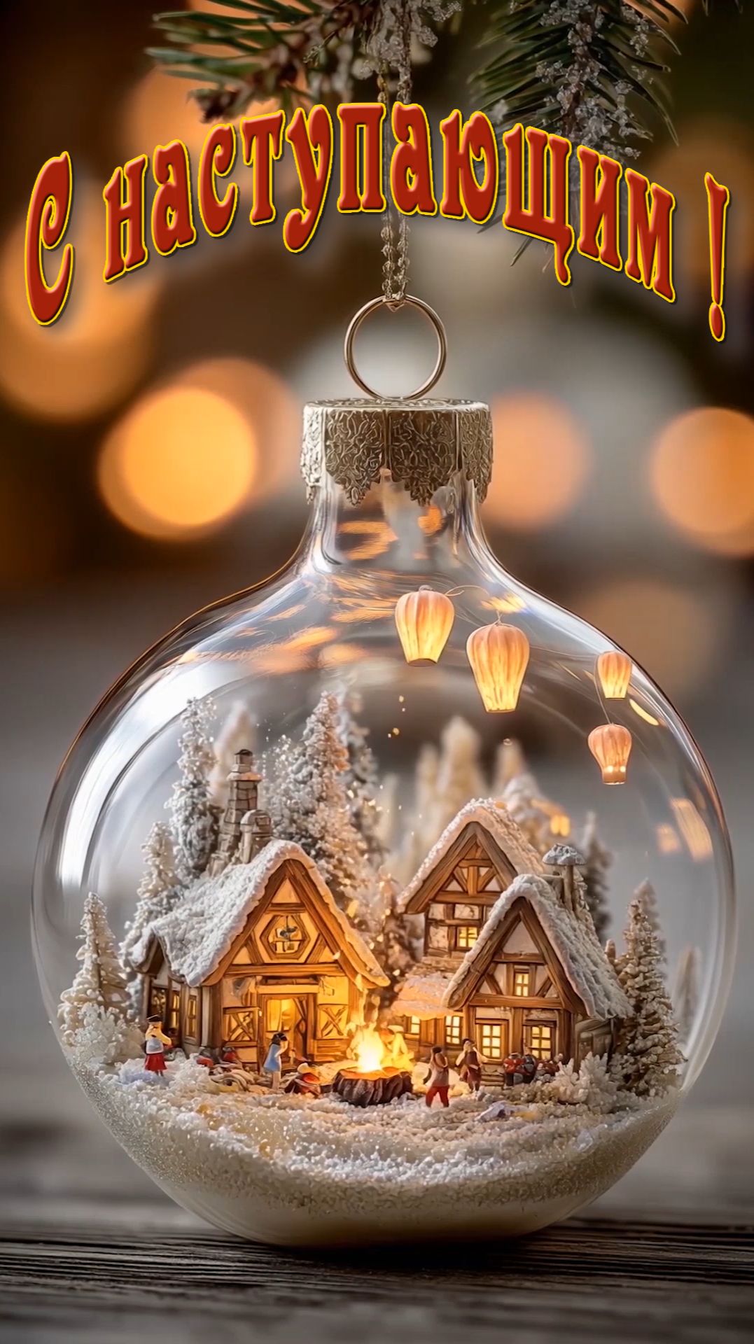 С наступающим!