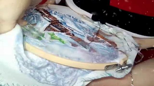 Лесная тайна Вышивка крестом