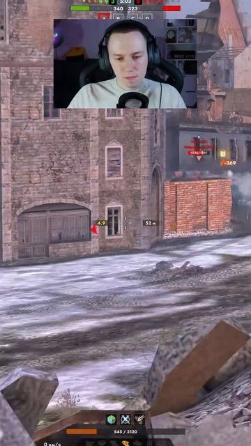 Секретная позиция на карте химмельсдорф Tanks Blitz