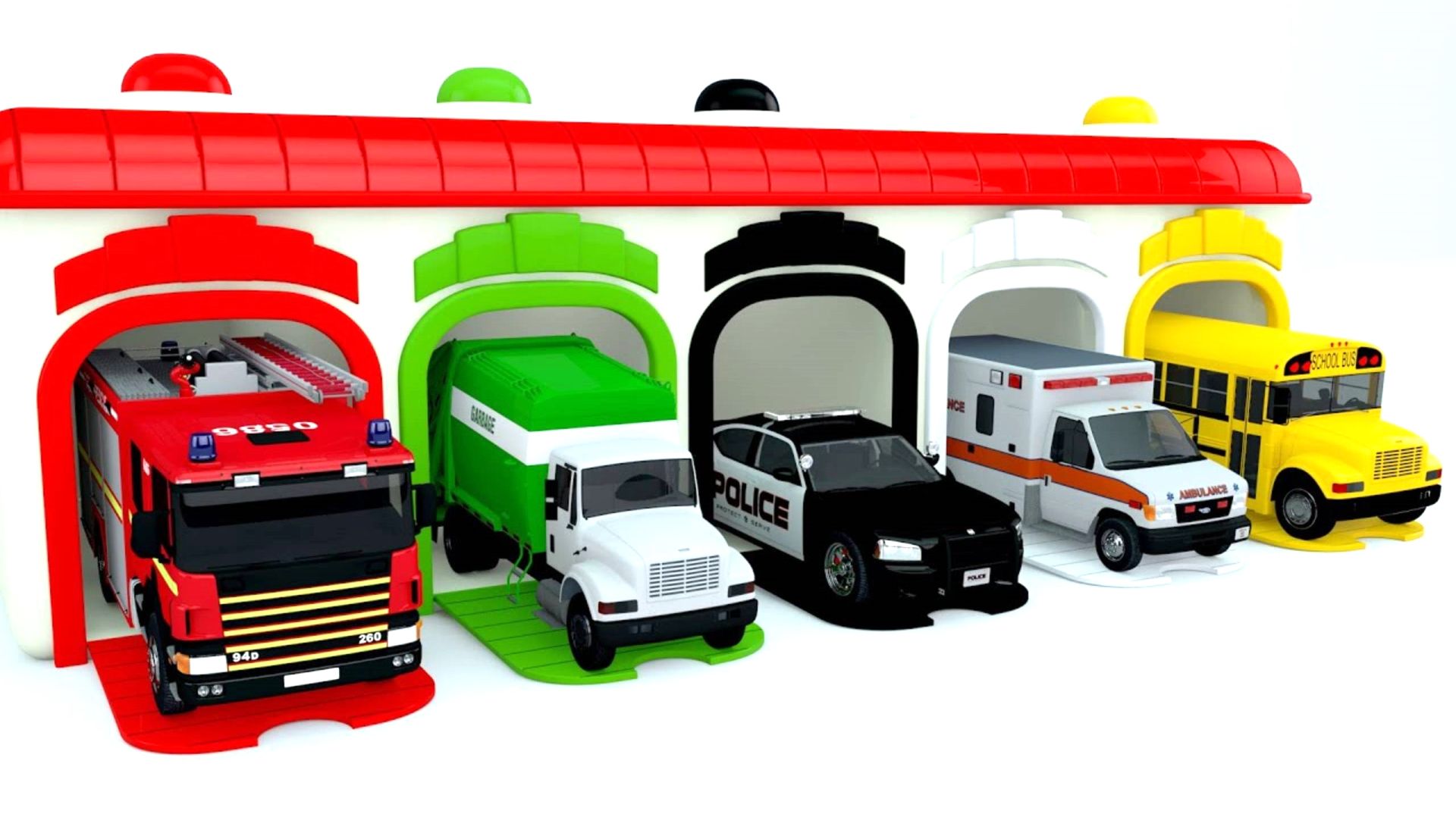 Мультики про машинки. Цвета для детей. Уличные транспортные средства для детей. Мультики для детей