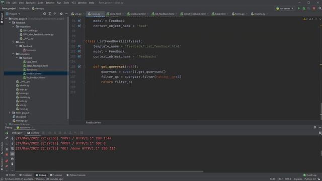 78 FormView Class Based View. Курс по Django