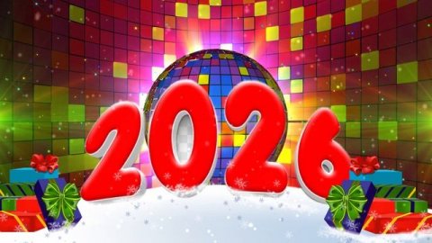 С Новым 2026 годом! Новогодний Футаж №3 для Творчества! Новогодние Футажи