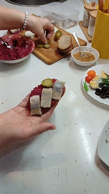 Брускеты новогодние!!!