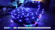 Новогоднее и нелегальное: кузбассовцев предостерегли от украшения автомобилей гирляндами