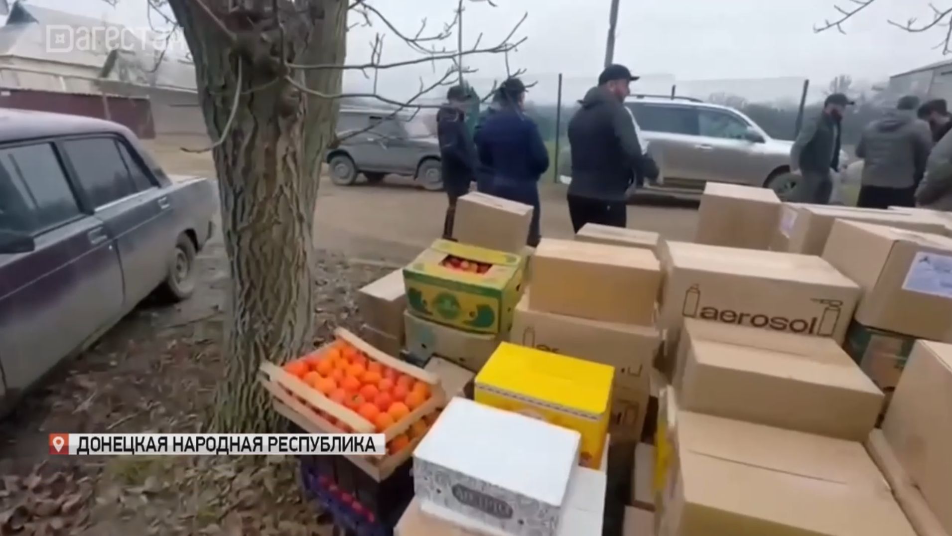 Гуманитарную помощь и внедорожник в зону СВО доставили из Табасаранского района