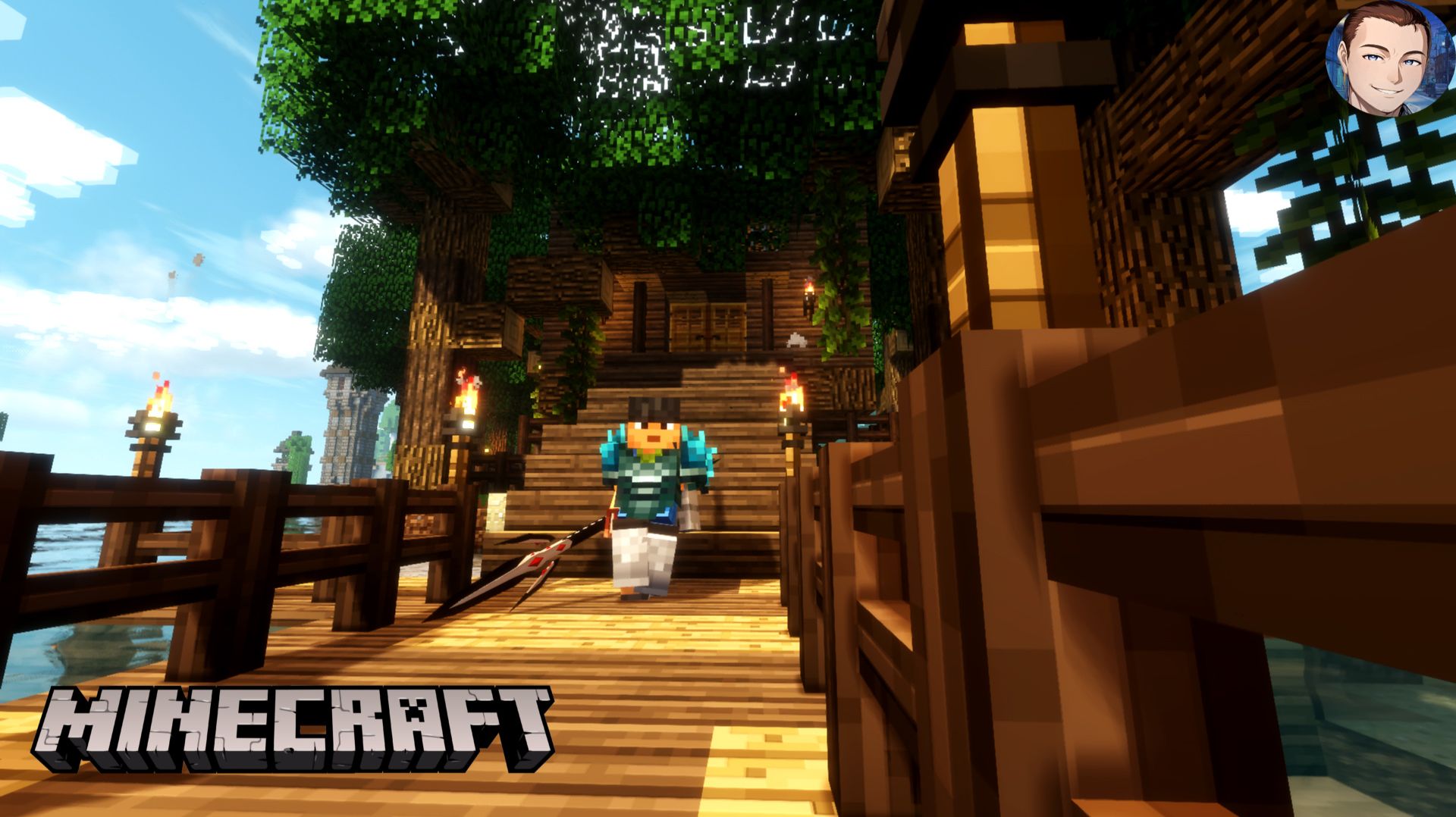 Minecraft RPG /выживание/ Ночной стрим))