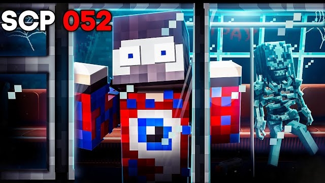 Я добавил SCP 052 в майнкрафт