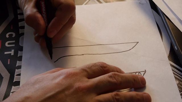 Заточные зарисовки. Завал кончика. Ступенька.