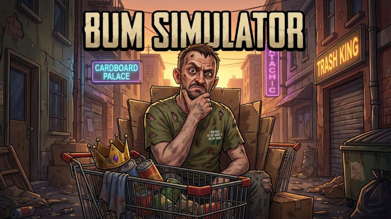 СТРИМЕР стал БОМЖОМ ✅ Bum Simulator #стрим 2