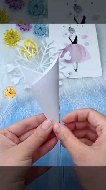 Красивая снежинка ❄️