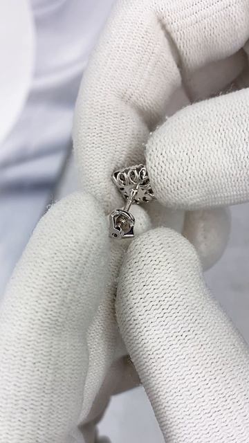 Серьги - пусеты с бриллиантами арт: К10391