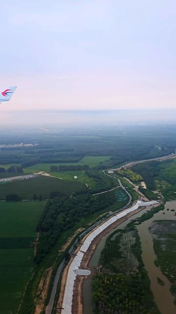 Летим над Московской областью