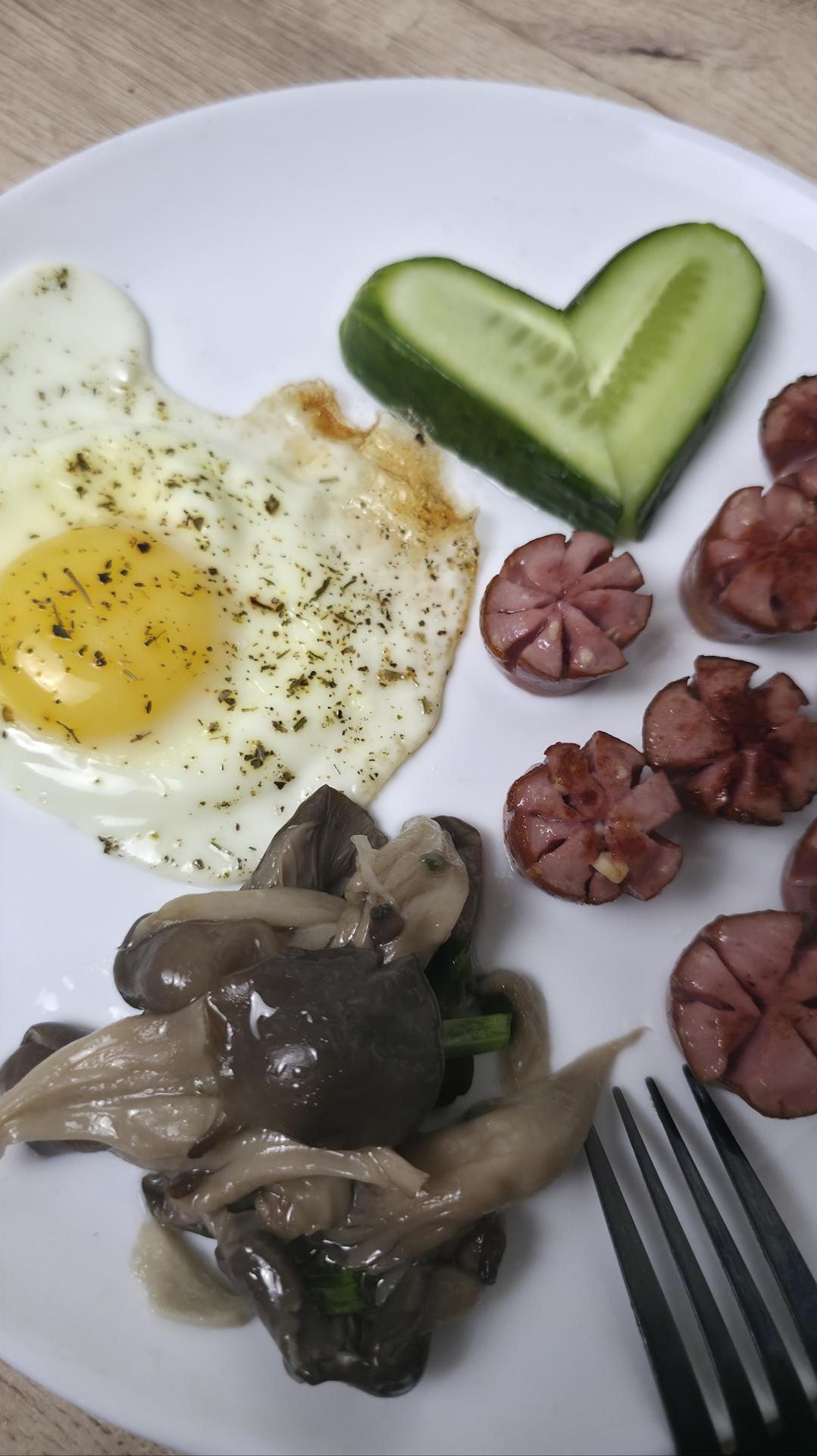 Божественная яичница.Мужу на завтрак и у вас будет ВСЁ. #яичница