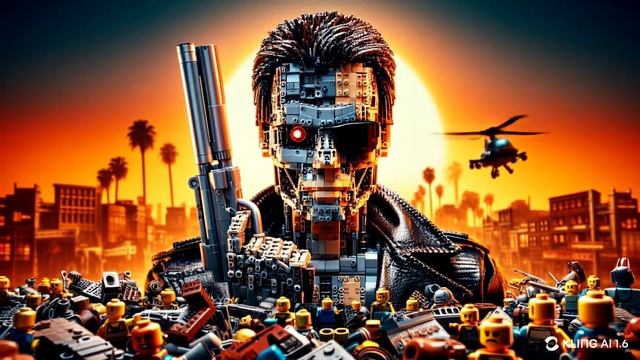 Как выглядит ТЕРМИНАТОР ЛЕГО