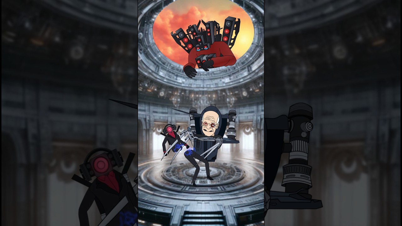 Which character was torn apart by the Scientist Toilet?