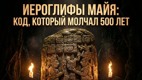 Иероглифы майя: код, который молчал 500 лет
