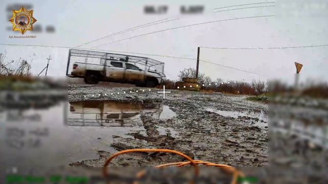 Апти Алаудинов "АХМАТ". Поражение пикапа противника