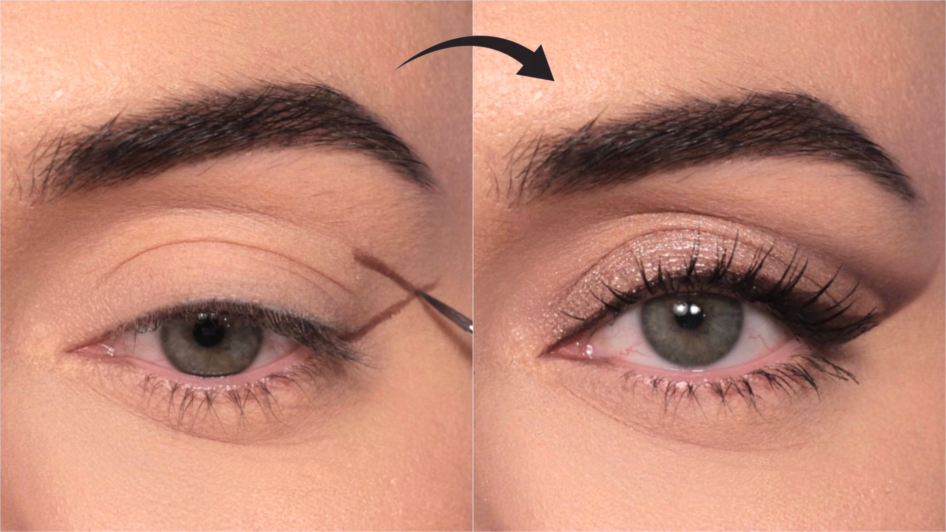 Вечерний сияющий ШАМПАНЬ-МАКИЯЖ | быстро, просто, красиво!