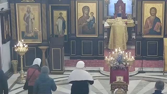 13.12.2025 Божественная Литургия. Суббота. Седмица 27-я по Пятидесятнице.