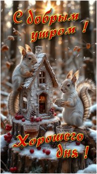 С добрым утром !