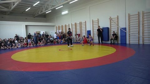 ГРБ. 2014-2015 г.р. Вес 32 кг. 1/4 финала Долгов Кирилл (Новокубанск)-Шкуро Егор (Новопокровская)