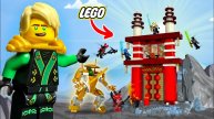 Я построил самодельную модель Храма Света из LEGO Ninjago