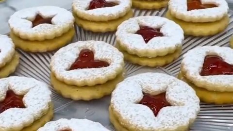 Линцерское ПЕЧЕНЬЕ...🍪🍯🎄😋 Рецепт ⤵️