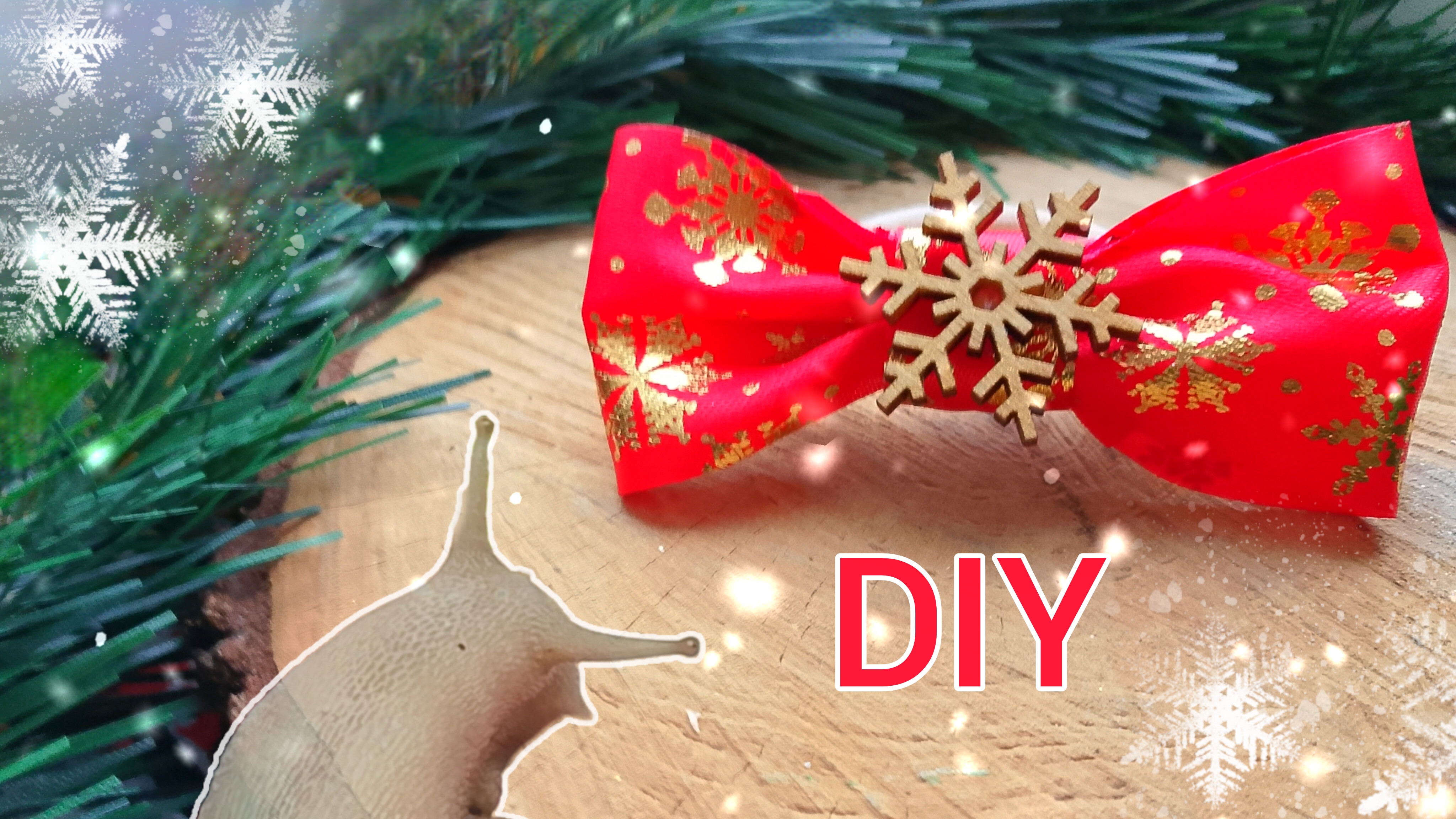 Делаем новогодную резиночку!