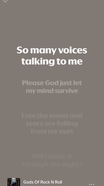 Критерии ПРЛ в песне Оззи Осборна