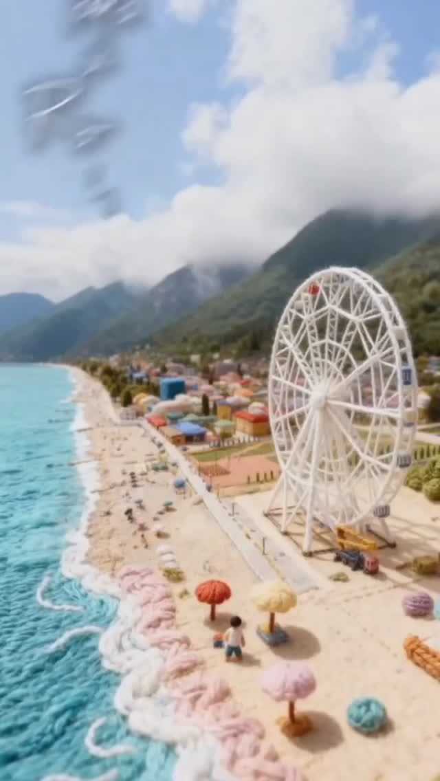 «Утепление» абхазского города-курорта Гагра перед приближающимся Новым годом