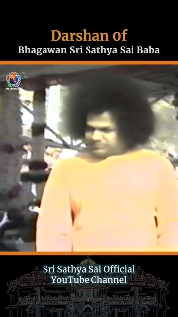Божественный Даршан Шри Сатья Саи 🙏