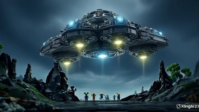 Космический корабль - ЛЕГО