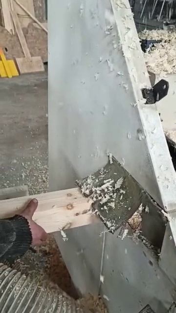 Четырехсторонний станок Paoloni RD 240 S в работе. - Профкомплект