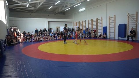 ГРБ. 2014-2015 г.р. 32 кг. 1/4 финала Цветков Александр (Новопокровск)-Черкасов Марк (Новопокровск)