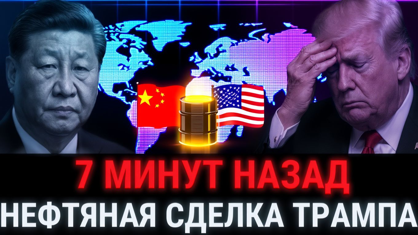 Нефть решает всё Трамп только что предложил Китаю и Венесуэле немыслимую сделку