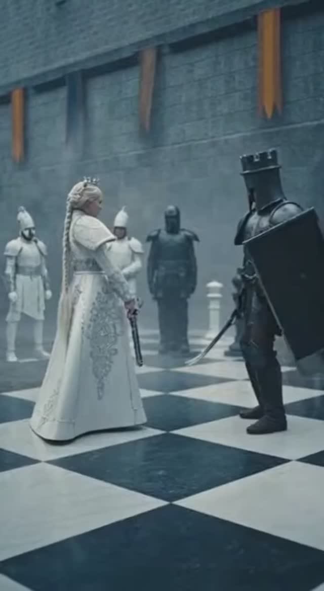 Живая партия в шахматы. ИИ