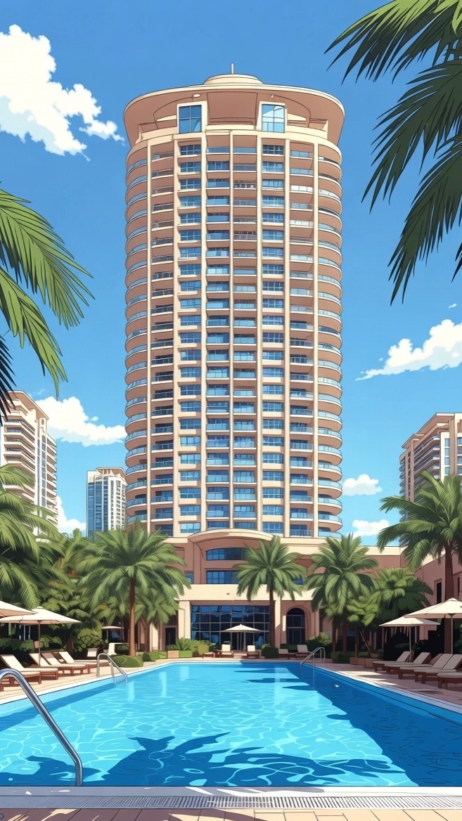 Самый высокий отель в мире