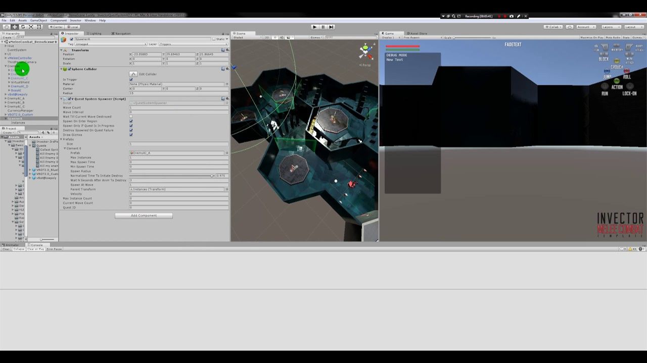 Quest System for Invector - part 04 - Spawners