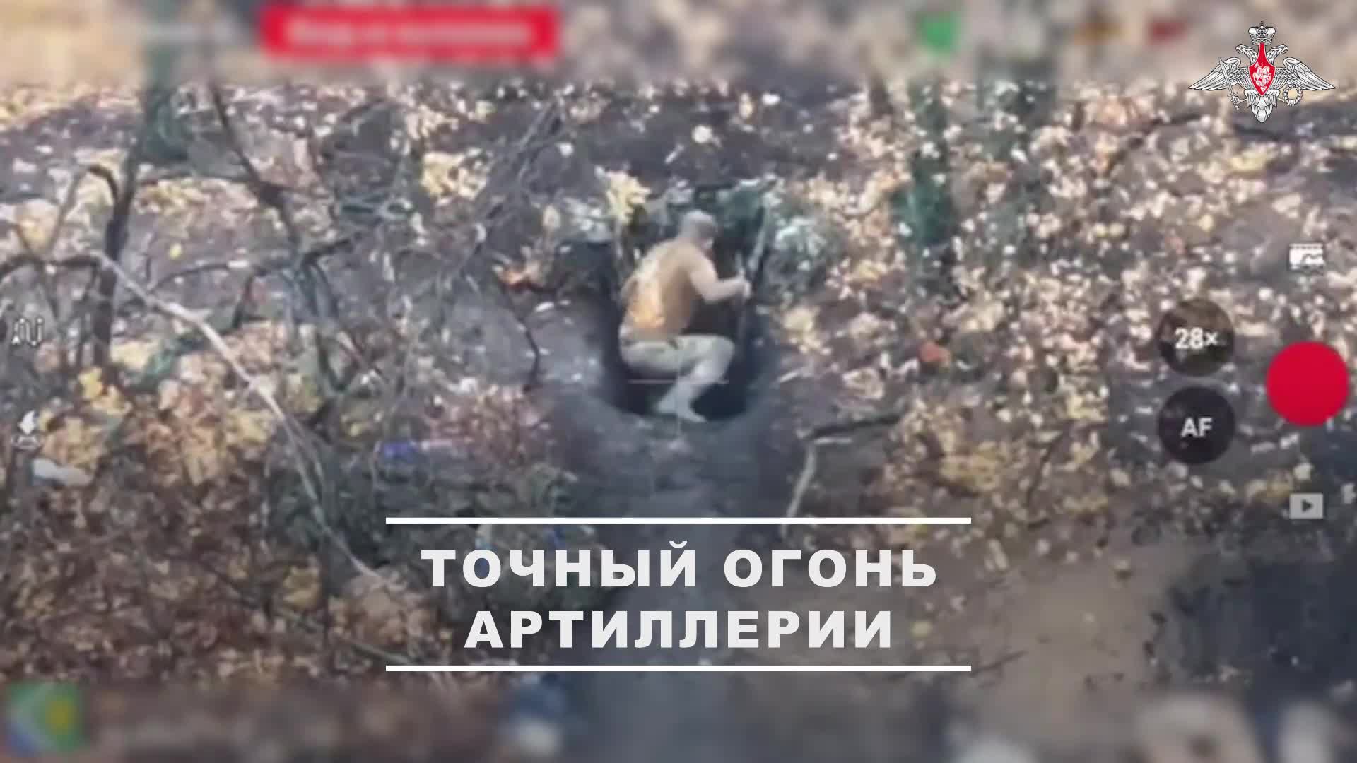 ⚔ Расчет 152-мм буксируемой пушки 2А36 «Гиацинт-Б» группировки войск «Запад» уничтожили точку взл...