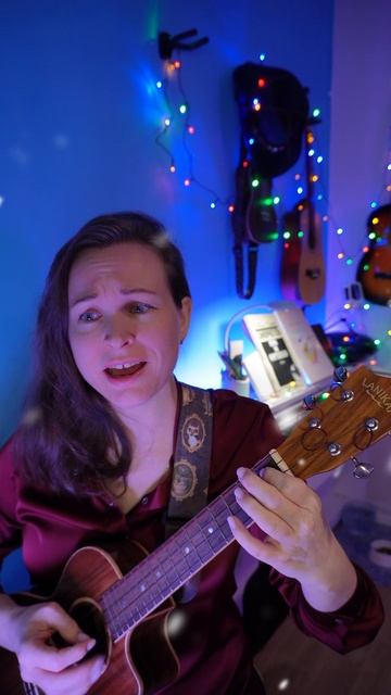 "А снег идёт" на укулеле