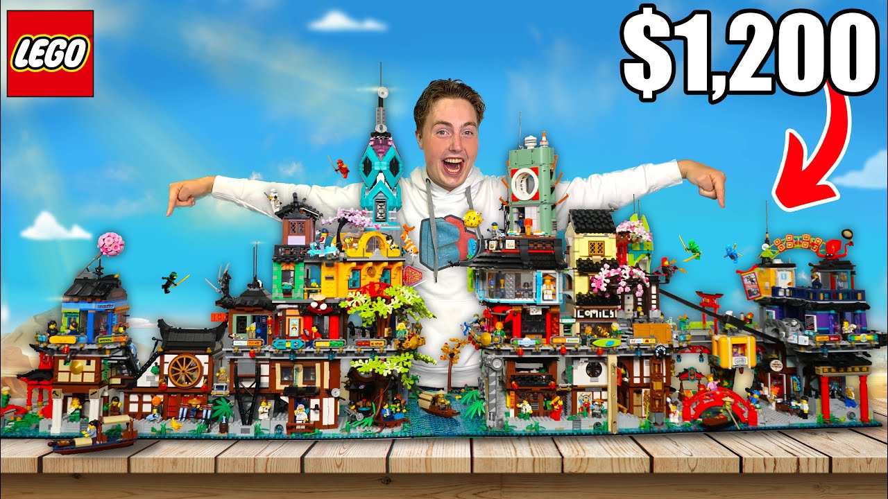 Я получил УЛЬТИМАТИВНЫЙ LEGO-набор "Город Ниндзяго"