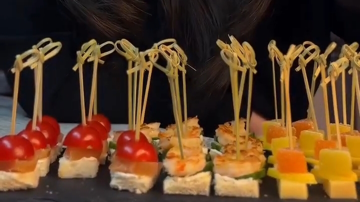 3 варианта КАНАПЕ на праздничный стол...🍢🎄😋